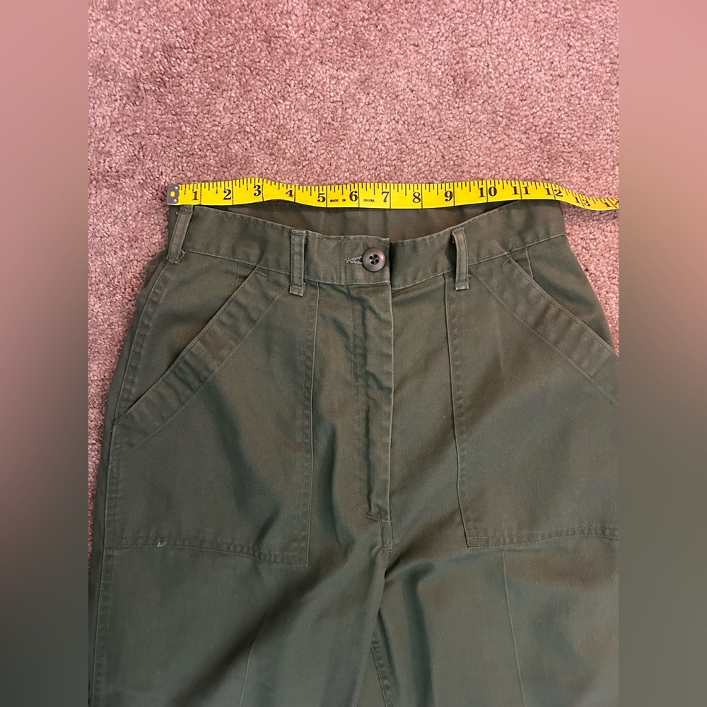 Vintage Army Green Pants